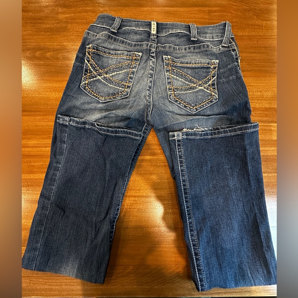 Ariat Mid Rise Bootcut Denim Jeans